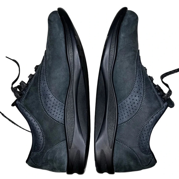 SAS Walk Easy Nero/Nubuck Leather Walking Shoes Size 10 - Picture 4 of 11